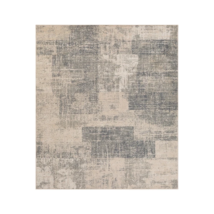 Alpine Cel Light Blue Abstract Area Rug