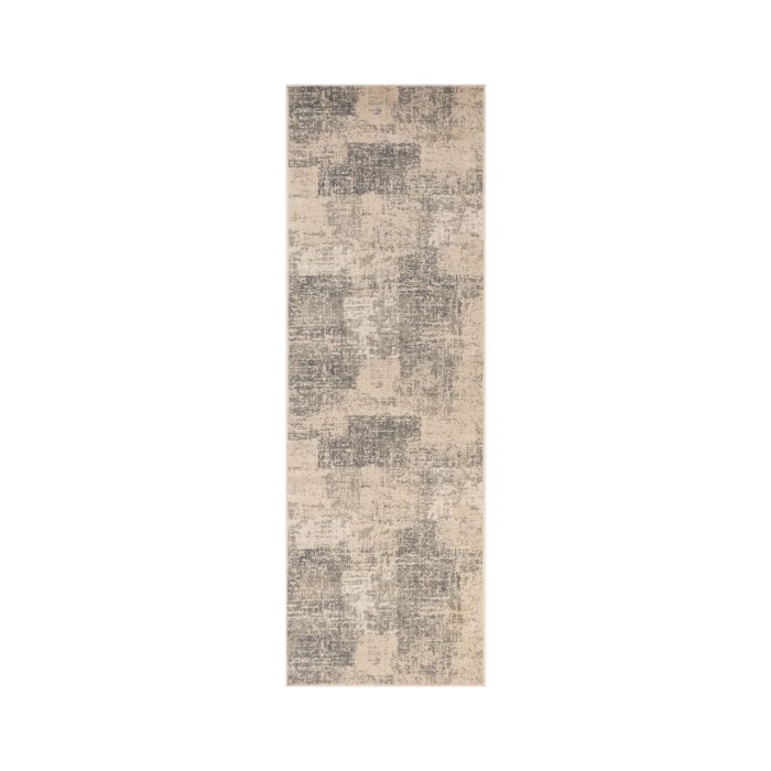 Alpine Cel Light Blue Abstract Area Rug