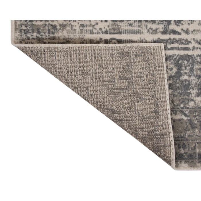 Alpine Dale Medium Gray Medallion Area Rug