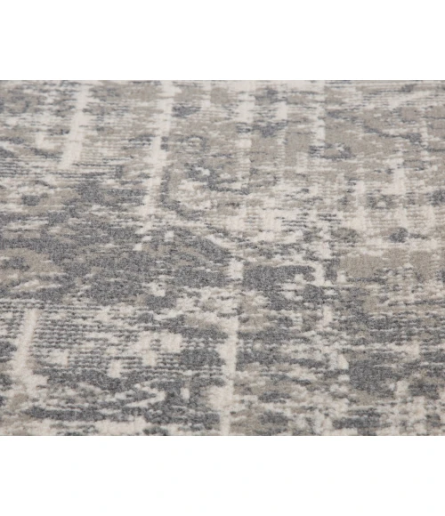 Alpine Dale Medium Gray Medallion Area Rug