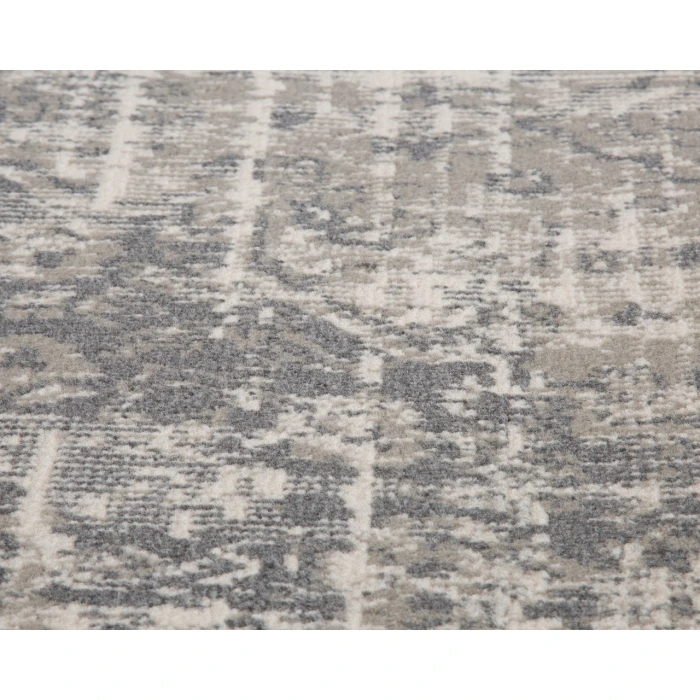 Alpine Dale Medium Gray Medallion Area Rug