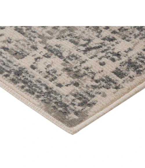 Alpine Dale Medium Gray Medallion Area Rug