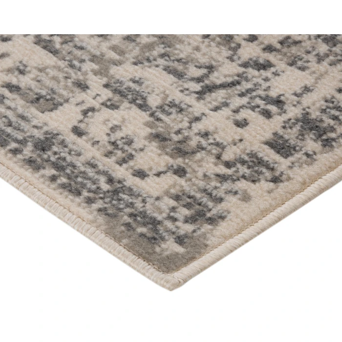 Alpine Dale Medium Gray Medallion Area Rug