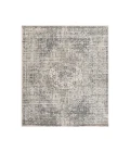 Alpine Dale Medium Gray Medallion Area Rug