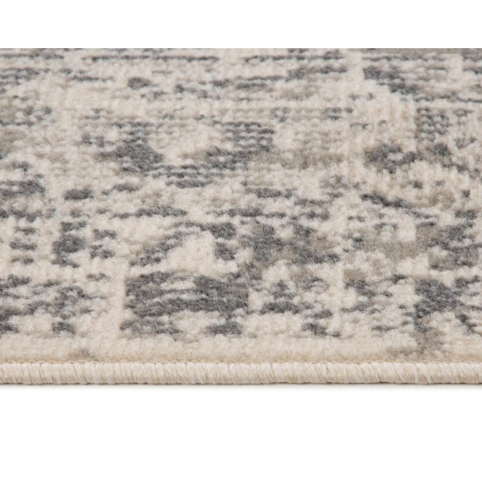 Alpine Dale Medium Gray Medallion Area Rug