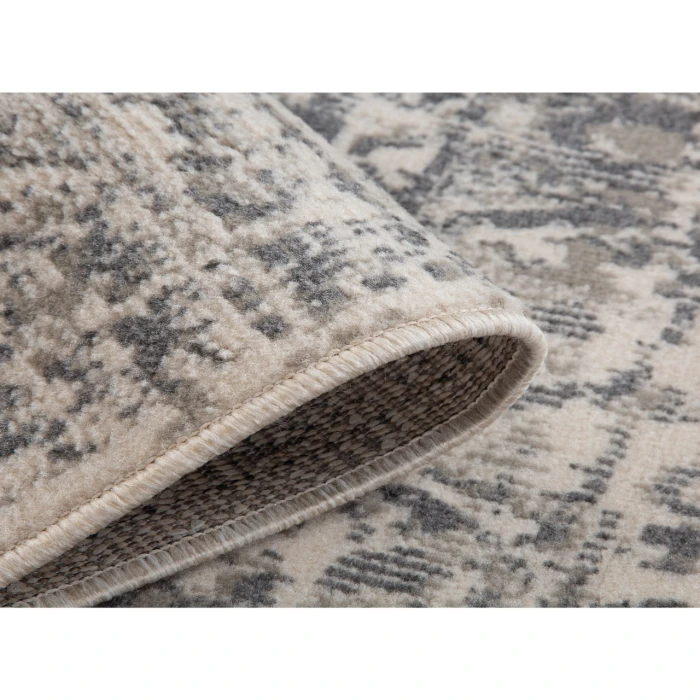Alpine Dale Medium Gray Medallion Area Rug