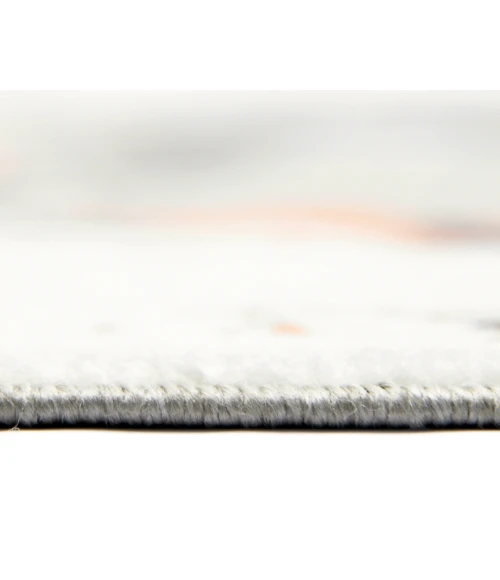 Alpine Ehra Rust Abstract Area Rug