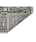 Alpine Fany Dark Gray Bordered Area Rug