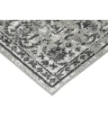 Alpine Fany Dark Gray Bordered Area Rug