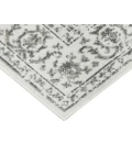 Alpine Fany Light Gray Bordered Area Rug