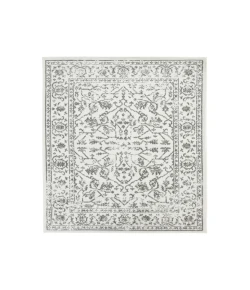 Amer Alpine Fany Light Gray Bordered Rug 7'10" x 10'2"
