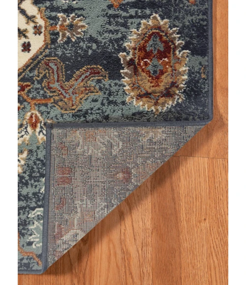 Amer Allure Elina Teal Oriental Area Rug 5'1"x7'6"