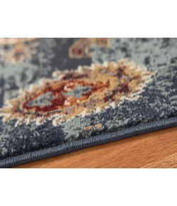 Amer Allure ALU-10 Elina Teal Rug 5 ft. 1 in. X 7 ft. 6 in. Rectangle