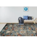 Amer Allure Elina Teal Oriental Area Rug 5'1"x7'6"