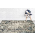 Amer Allure Benson Blue Abstract Area Rug 8'9"x11'9"