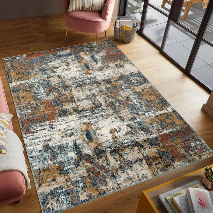 Amer Allure Ivory Rust ALU-14 8ft.9in. x 11ft.9in. Rect. Rug