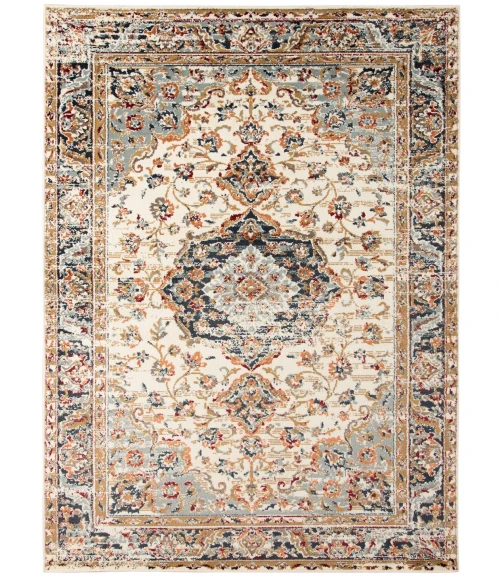 Amer Allure Lanette Ivory Medallion Area Rug 8'9"x11'9"