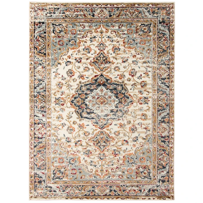 Amer Allure Lanette Ivory Medallion Area Rug 8'9"x11'9"