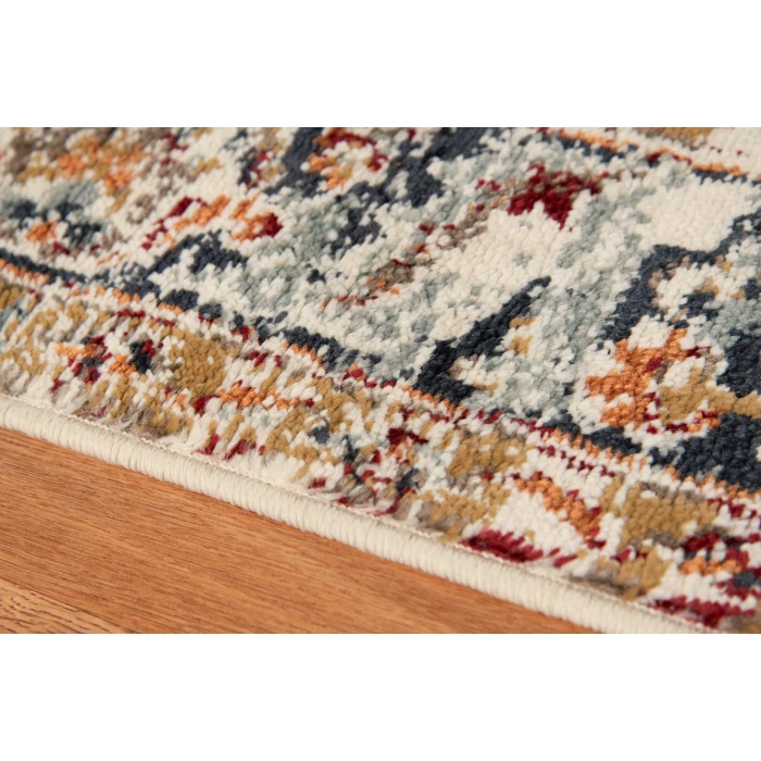 Amer Allure Lanette Ivory Medallion Area Rug 8'9"x11'9"