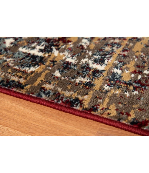 Amer Allure Pelham Red Medallion Area Rug 8'9"x11'9"