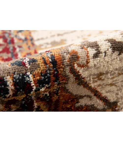 Amer Allure Pelham Red Medallion Area Rug 8'9"x11'9"