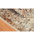 Amer Allure Samson Beige Bordered Area Rug 8'9"x11'9"