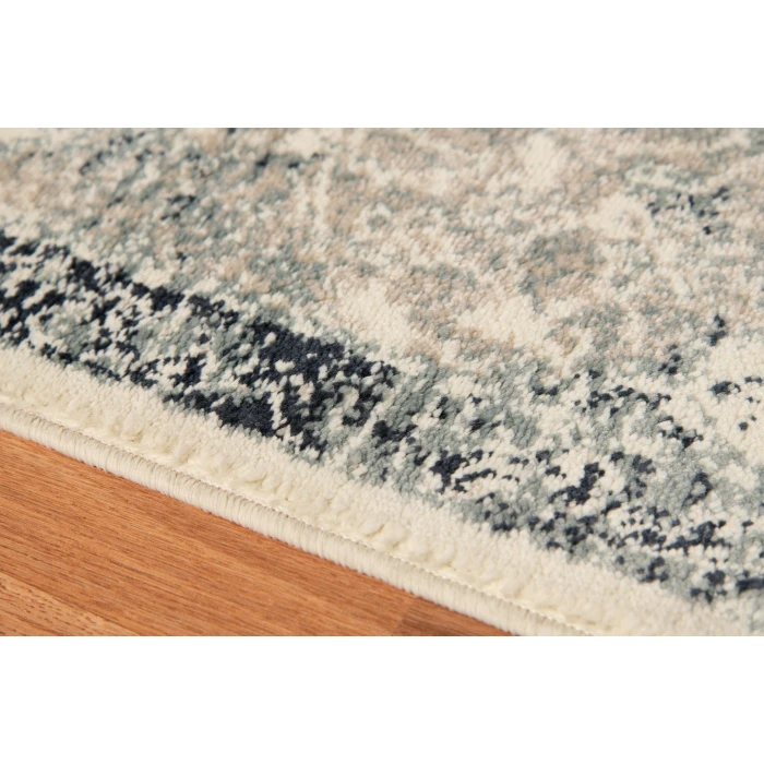 Amer Allure Cholet Blue Medallion Area Rug 5'1"x7'6"