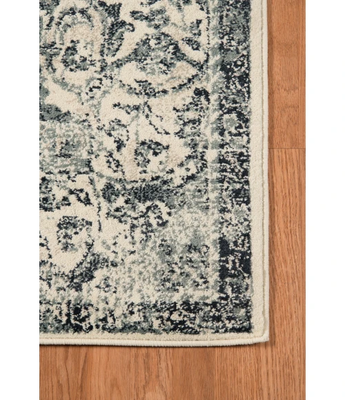 Amer Allure Cholet Blue Medallion Area Rug 2'x3'