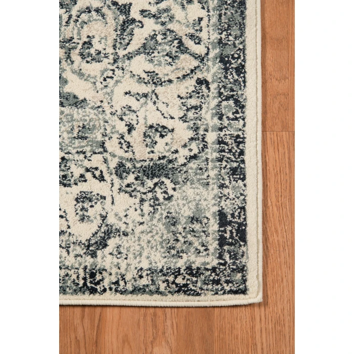 Amer Allure Cholet Blue Medallion Area Rug 5'1"x7'6"
