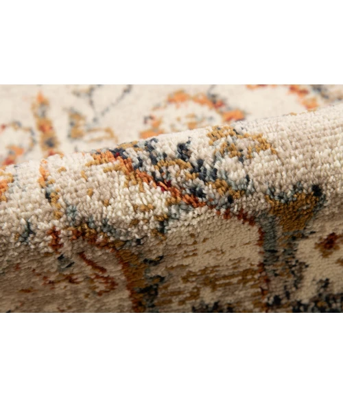 Amer Allure Marmet Gold Medallion Area Rug 8'9"x11'9"