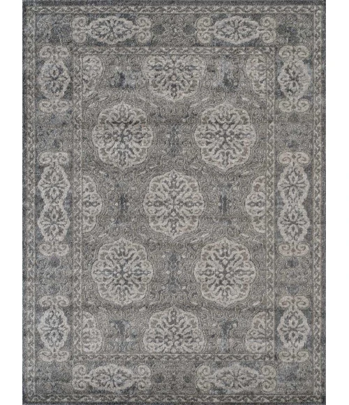 Amer Alexandria Banbury Walnut Bordered Runner Rug 2'6"x10'3"