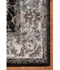 Amer Alexandria Cheally Black Bordered Runner Rug 2'6"x10'3"