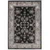 Amer Alexandria ALX-44 Cheally Black Rug 2 ft. 6 in. X 10 ft. 3 in. Runner