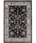 Amer Alexandria Cheally Black Bordered Runner Rug 2'6"x10'3"