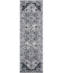 Amer Alexandria ALX-49 Chaves Gray Rug 2 ft. X 6 ft. Runner