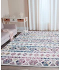 Amer Alexandria Tijera Multi-colored Geometric Area Rug 2'x3'