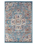 Amer Alexandria Prescott Blue Medallion Area Rug 7'9"x9'9"