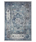 Amer Alexandria Loftus Gray Bordered Area Rug 5'1"x7'6"