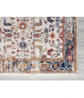 Amer Alexandria Cochise Orange Bordered Runner Rug 2'x6'