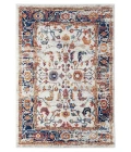 Amer Alexandria Cochise Orange Bordered Area Rug 2'x3'