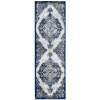 Amer Alexandria ALX-86 Wiltshire Navy Rug 2 ft. X 6 ft. Runner