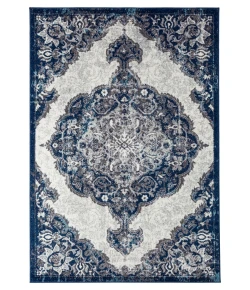 Amer Alexandria ALX-86 Wiltshire Navy Rug 7 ft. 9 in. X 9 ft. 9 in. Rectangle