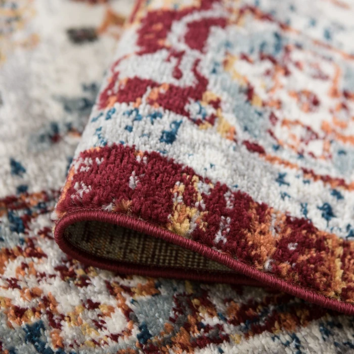 Alexandria Xyryl Brown Floral Area Rug