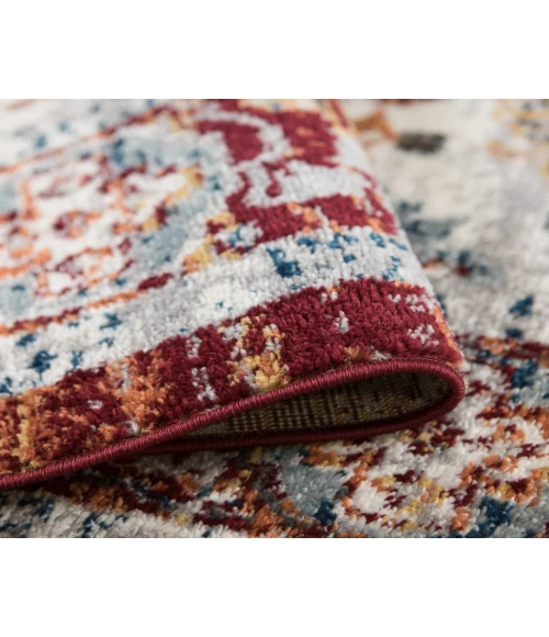 Alexandria Xyryl Brown Floral Area Rug