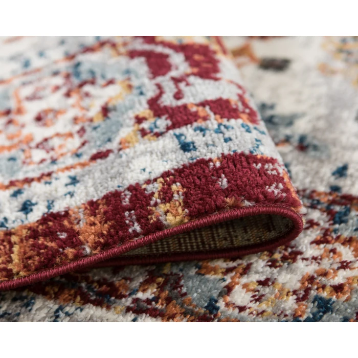 Alexandria Xyryl Brown Floral Area Rug