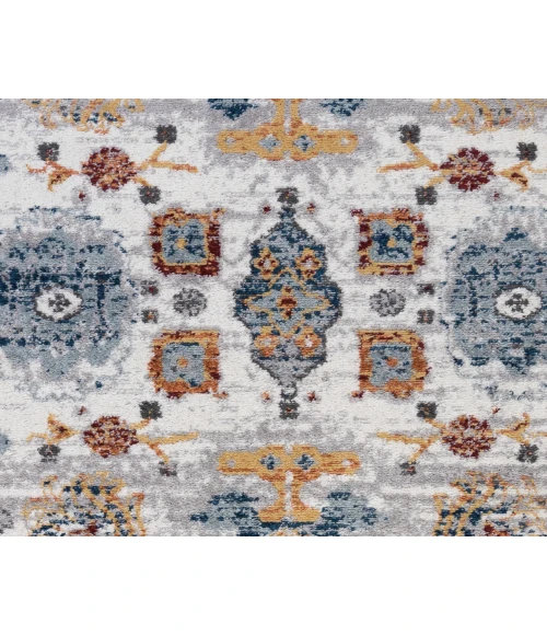 Alexandria Xyryl Brown Floral Area Rug