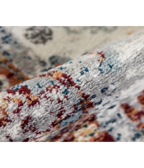 Alexandria Xyryl Brown Floral Area Rug