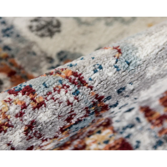 Alexandria Xyryl Brown Floral Area Rug