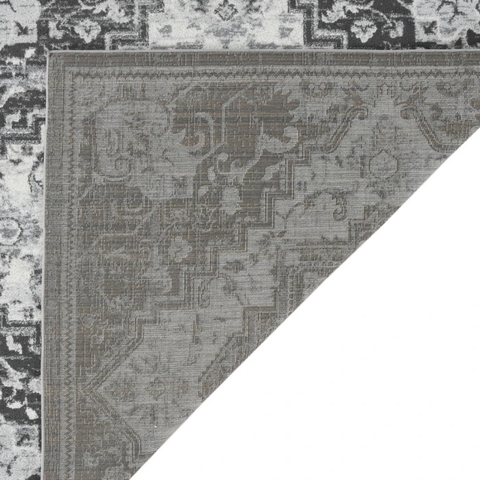 Alexandria Yana Ivory Medallion Area Rug