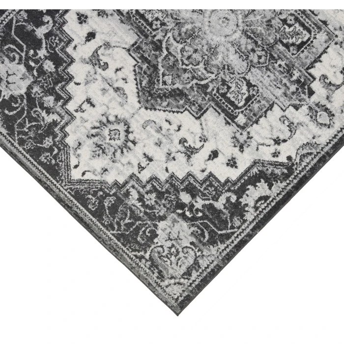 Alexandria Yana Ivory Medallion Area Rug